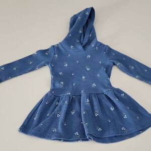 Gerber Textured Blue Dress
